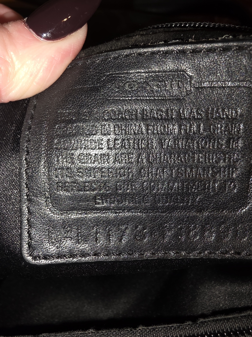 Coach 2011 Penelope Black Leather Tote Shoulder Bag - Picture 10 of 10